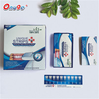 Tiras Blanqueadoras de Dientes de Marca Privada con 6% de Peróxido de Hidrógeno y Logotipo Personalizable