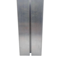 Plaques d'insertion de rail en aluminium anodisé industriel sur mesure, vente en gros d'usine