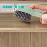 Brosse de nettoyage automatique pour lessive liquide, brosse à chaussures hydraulique multifonctionnelle, distributeur de savon, produit en plastique pour bébé