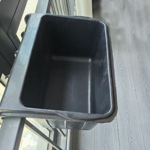 Seau en caoutchouc synthétique, seaux d'alimentation en caoutchouc pour pneus, abreuvoir suspendu pour chevaux, abreuvoir portable pour animaux 16L - Product Image 2