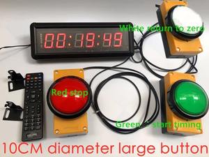 <span class=keywords><strong>Chronomètre</strong></span> LED numérique avec compte à rebours, horloge murale, télécommande, bouton <span class=keywords><strong>de</strong></span> réinitialisation, design moderne pour l'école, la course <span class=keywords><strong>de</strong></span> monocycle Ninja - Product Image 5