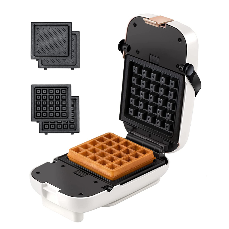 ワッフルメーカー Amazon | Acnivko業務用バブルワッフルメーカー 2列 両面焼き