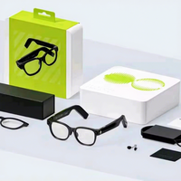 Boîte d'emballage en pulpe moulée biodégradable en gros pour lunettes intelligentes IA et verre trempé mobile – Emballage en pulpe moulée