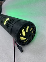 IP66 haut-parleur de barre de son extérieur ATV UTV chariot de golf connecteur BT 8 haut-parleur marrine barre de son étanche avec éclairage LED 27 pouces