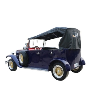 รถโค้ชท่องเที่ยวไฟฟ้าแบบวินเทจ6-Seater คลาสสิกได้รับการรับรอง CE - Product Image 5
