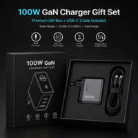 Cargador de Teléfono Inteligente KYT 100W Gan Ai con Pantalla LED Digital