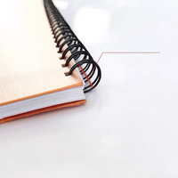 Outil pédagogique, machine à relier les livres en spirale plastique avec 46 trous pour reliure en spirale métallique pour papier et matériaux en PVC