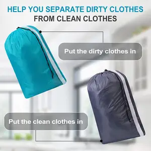 Extra Large Heavy Duty Large Laundry Bag For Traveling Dirty Clothes Storage Bag Washer Dryer Safe For College Students