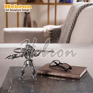 ของตกแต่งทรงกลมใสหรูหราไฮเอนด์ วัสดุโลหะ สำหรับ<span class=keywords><strong>ตู้</strong></span>วางทีวีในห้องนั่งเล่น สำนักงาน โต๊ะทำงาน ตกแต่งบ้าน - Product Image 6