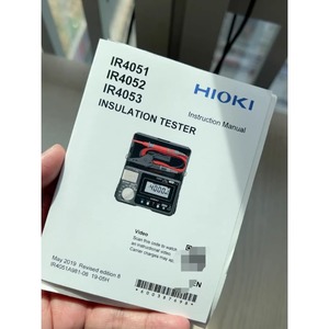 Testeur numérique de résistance d'isolement et de panneaux photovoltaïques Hioki IR4053-10 1000V Fabriqué au Japon - Product Image 5
