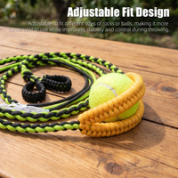 Cordon tactique Baiyuheng Paracord Davyds Sling avec boucle de sécurité pour couteau, outils EDC, équipement de survie en plein air