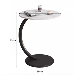 Wholesale Coffee <b>Table</b> Bedside Desk for Kitchen Living Room Density Board + Metal Frame Portable Home Study Furniture Outdoor - Product Image 6