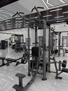 Système de croisement de câbles multi-stations 8 postes pour entraînement complet, équipement de fitness commercial pour salle de sport, <span class=keywords><strong>poulie</strong></span> réglable CE ISO - Product Image 5