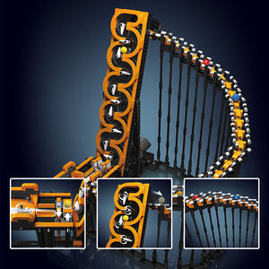 Moule King 26008S 1547PCS Creative Serie Track Harp Ornament Building Block Model Technical Educational Toy Festival Gift - Product Image 5