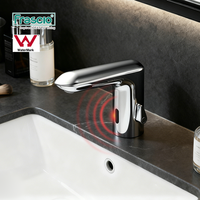 Robinet Mitigeur Intelligent Frascio Moderne Chaud/Froid à Capteur Automatique Sans Contact Eco Power pour Salle de Bain et Utilisation Extérieure