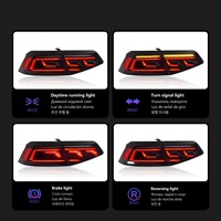 Feux arrière LED HETOP pour Volkswagen Magotan 2017-2019 – Amélioration du design arrière, installation Plug and Play