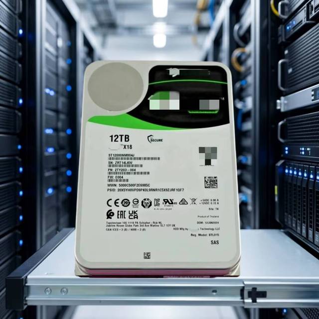 ST12000NM004J 12TB SAS 12Gb/s 7200 RPM 256MB 512e 3.5inch X18 Enterprise Server Hard Disk Drive