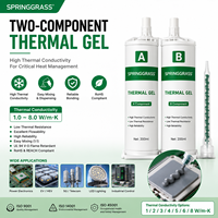 Gel Térmico Conductivo de Litio de Nueva Generación 2.0W 6.0W/mk para CPU, Módulos Fotovoltaicos, GPU y Ópticos