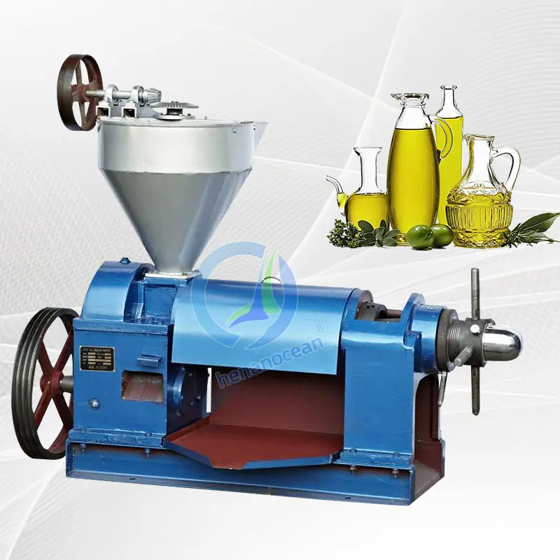 Machine d'extraction d'huile de graines de coton, pressoir à huile de noix de coco, pressoir à froid d'huile d'olive