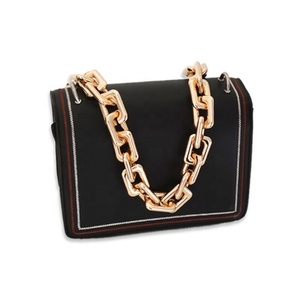 Accessori per borse B-C106 Meetee moda in resina spessa catene miste in lega d'<span class=keywords><strong>oro</strong></span> Retro <span class=keywords><strong>tracolla</strong></span> in acrilico - Product Image 2