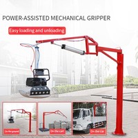Manipulateur pneumatique industriel et bras robotique |   Pince électrique / pneumatique / à vide pour sacs de ciment, bois, verre, tôles métalliques