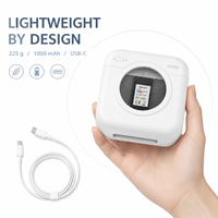 Imprimante photo portable couleur à jet d'encre de 2 pouces AIYIN C2, imprimante mini Bluetooth pour smartphone, vente en gros OEM ODM