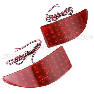 1 Pair Smoked Car LED Tail Rear Bumper <b>Reflector</b> <b>Light</b> LED Fog <b>Light</b> Lamp LED <b>Reflectors</b> for Lexus IS250 IS350 2006-2013 - Product Image 2
