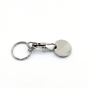 Cá nhân hoá men kim loại Keychain tùy chỉnh Công ty <span class=keywords><strong>logo</strong></span> đồng xu kim loại móc chìa khóa - Product Image 5