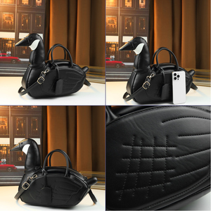 Exquisite Luxury <strong>Fun</strong> Duck Shaped <strong>Bag</strong> Creative Niche Design Women Trendy Casual Crossbody - Product Image 5