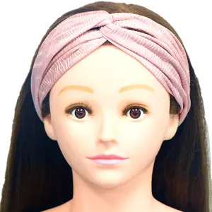 Hot Selling Wholesale Bulk Chinese Latest Hairband Designs Women Popular Intersect Headwrap