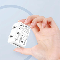 Adaptateur de chargeur mural USB-C universel, type C, USB, charge rapide, adaptateur de voyage, prise UK, US, EU, AU, convertisseur de chargeur