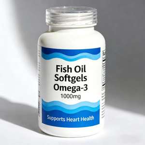 Производитель пищевых добавок: Омега-<span class=keywords><strong>3</strong></span> рыбий жир в капсулах 1000 мг, OEM-производство - Product Image 1