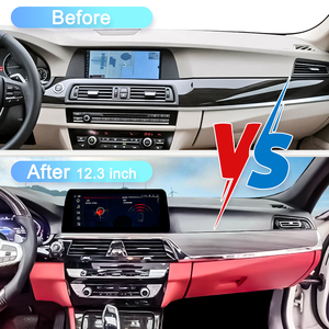 Navihua Màn Hình Cảm Ứng Nội Thất Xe Nâng Cấp Bộ Dụng Cụ Cho BMW 5 Series F10 2011 2017 Android DVD Player Với AC Bảng Điều Chỉnh Đa Phương Tiện Hệ Thống - Product Image 3