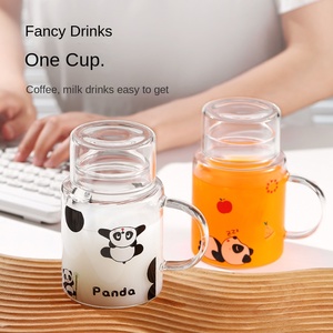 2025 nhiệt đới xử lý công suất lớn cốc thủy tinh với nắp xách tay hộ gia đình uống <span class=keywords><strong>cup</strong></span> đối với phụ nữ và nam giới của Tea <span class=keywords><strong>Cup</strong></span> Ấm đun nước - Product Image 4