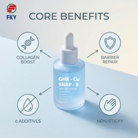 Sérum visage liftant hydratant au peptide de cuivre GHK-Cu Snap-8, soin coréen à l'acide hyaluronique anti-âge