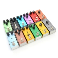 Wholesale Metal Lacquered Mini Guitar/Bass Overdrive Distortion Effects Pedal