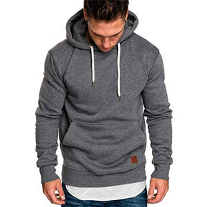 Hoodie de grandes dimensões 100 Por Cento Algodão Hoody Barato Velo Plain <span class=keywords><strong>Hoodies</strong></span> <span class=keywords><strong>Pullover</strong></span> Mens Hip Hop Vestuário Sudadera Hombre - Product Image 4