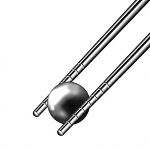 316L Stainless Steel Deep-Frying Chopsticks Extended Non-Slip High-Temperature Resistant Kitchen Utensil For Oil Frying Hot Pot - Product Image 3