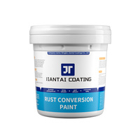 Peinture de conversion de rouille métallique deux-en-un, changement de couleur pour structure en acier, peinture décorative pour tuiles en acier, peinture pour toiture.