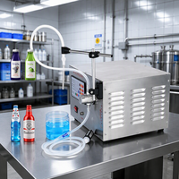 Ligne de production d'embouteillage de boissons à petite échelle GFK-980 pour bouteilles en verre de jus avec machine de remplissage et d'emballage