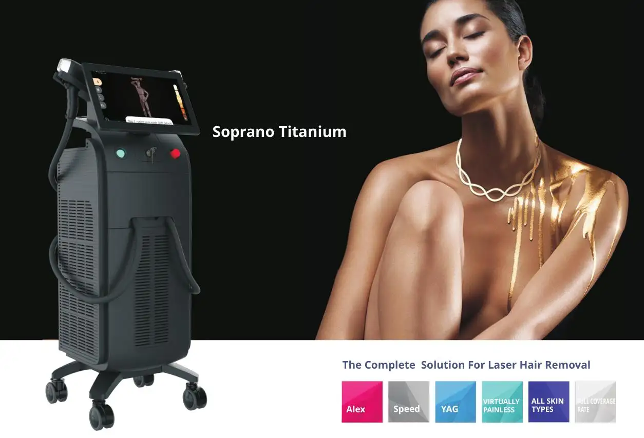 Eos Ice 3 Wellenlängen-Haaren tfernung Laser-Haaren tfernungs maschine 808nm Diodenlaser China