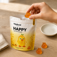 Bonbons gélifiés YoloDuck au goût mangue 150g en forme de canard, bonbons aux fruits, stock australien prêt à être expédié