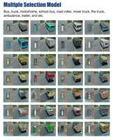 Système de surveillance panoramique à 360 degrés 1080P, système de caméra de voiture à vue d'oiseau panoramique 4 voies avec enregistrement DVR pour camping-car