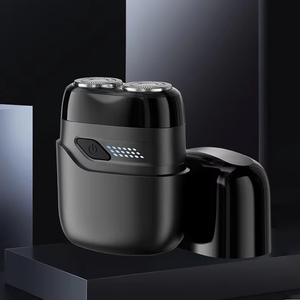 Recortadora de Barba Portátil Mini con Doble Cuchilla Afilada, Recargable por USB, Impermeable, Afeitadora Eléctrica Profesional para Hombres - Product Image 6