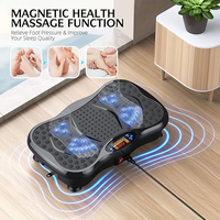 Produits les plus vendus, plaque vibrante d'exercice, équipement de fitness, machine de massage par vibration Crazy Fit