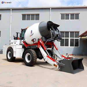 เครื่องผสมปูนฉาบแบบเคลื่อนที่ ยี่ห้อ Yaweh ขนาดเล็ก ใช้ไฟฟ้าและดีเซล ติดตั้งแบบ 3 จุด พร้อมเกียร์พินชั่น สำหรับรถบรรทุก พร้อมท่อปั๊ม - Product Image 6