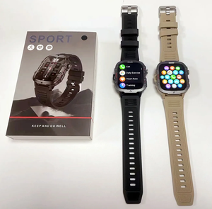 QX11 pantalla HD de 1,96 pulgadas 3ATM resistente al agua enlace de un clic reloj inteligente 420mAh batería SOS BT llamada teléfono deportes al aire libre reloj inteligente - Product Image 6