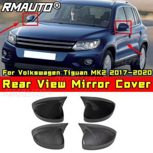 Cubiertas Protectoras para Retrovisores Laterales de Coche, Tapas para Espejos Retrovisores para Volkswagen Tiguan MK2 2017-2020, Kit de Carrocería, Accesorios para Coche - Product Image 2