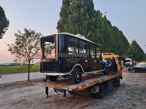 factory manufacture Electric Tourist Sightseeing Car <b>Battery</b> <b>Operated</b> Classic Retro Car customized vintage car Electric Trolleys - Product Image 4