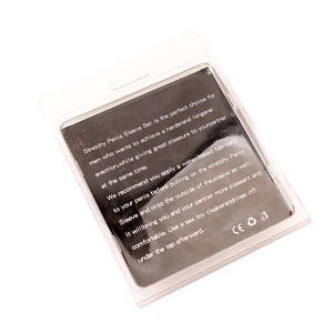 Lot de 6 anneaux de doigt en cristal en forme de chenille pour homme, retardateur d'éjaculation, jouet sexuel pour adulte, 100 % étanche - Product Image 4